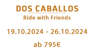 Dos Caballos Ride with Friends Autumn 2024